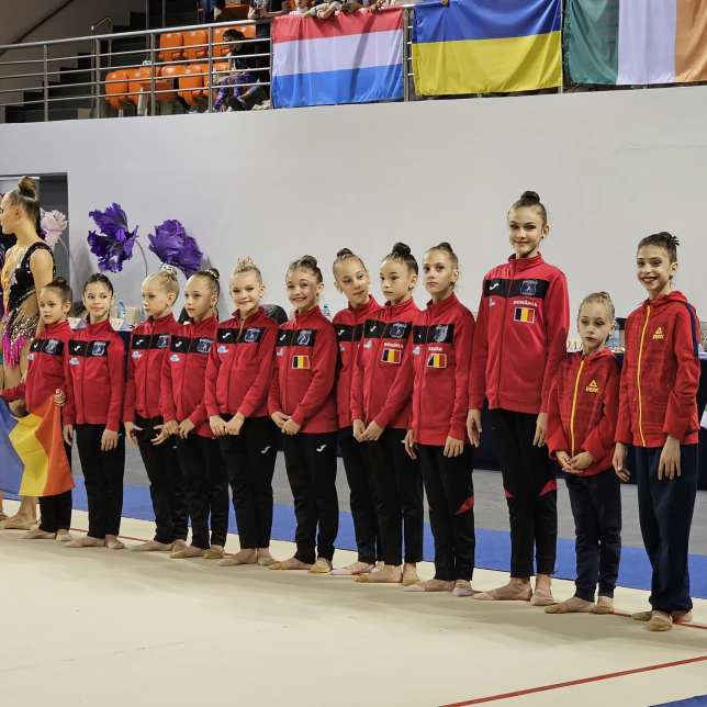 32 de medalii la Turneul Internațional “Chișinău Rhythmic Stars”