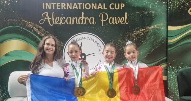17 medalii pentru gimnastele noastre la International Cup „Alexandra&nbsp;Pavel”
