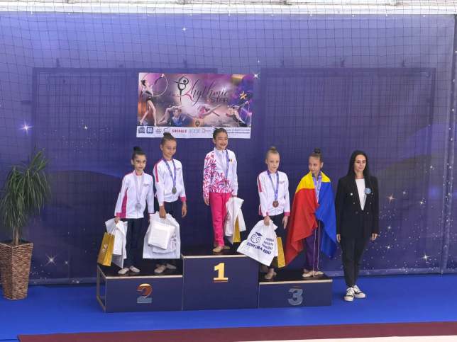 19 medalii pentru gimnastele C.S. Victoria Cumpăna la Competiția „Rhythmic Star”&nbsp;Ploiești